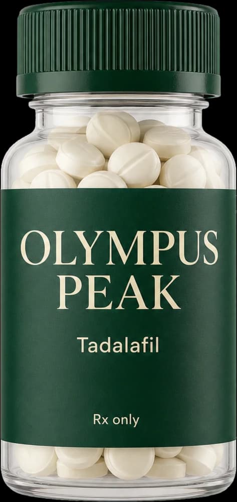 Olympus Peak compounded prescription bottle